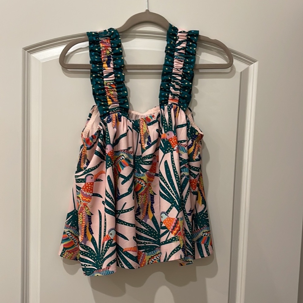 Crosby by mollie Burch top! Can be sold with shorts or separately $60
